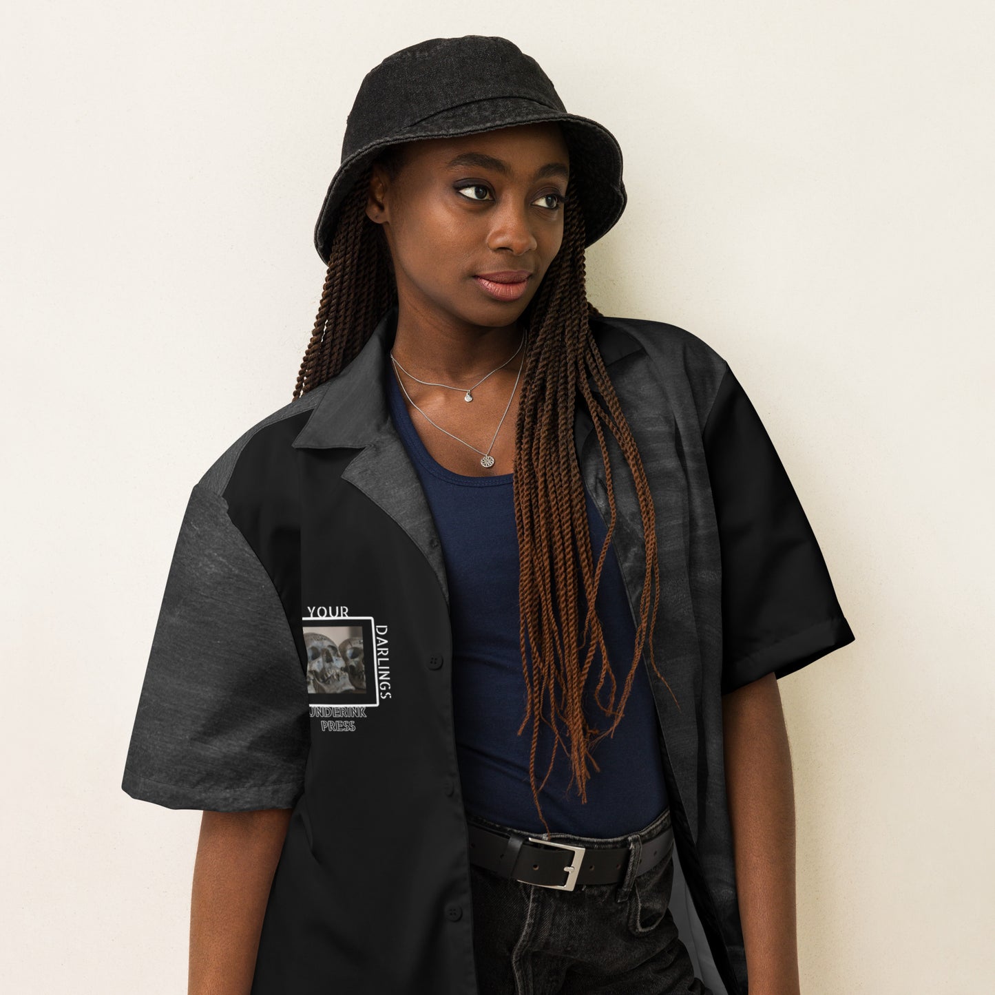 Drown Your Darlings Unisex Bowling Shirt