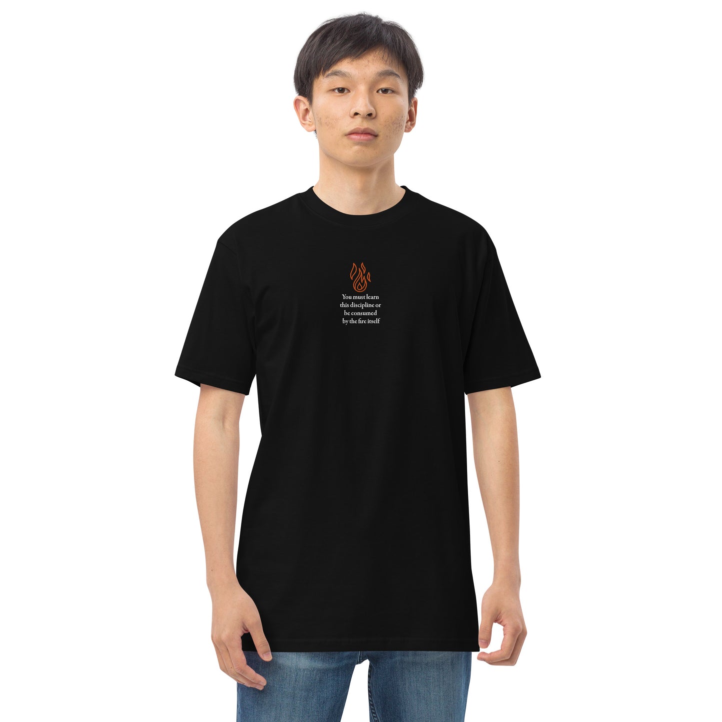 The Fire Itself Men’s premium heavyweight tee
