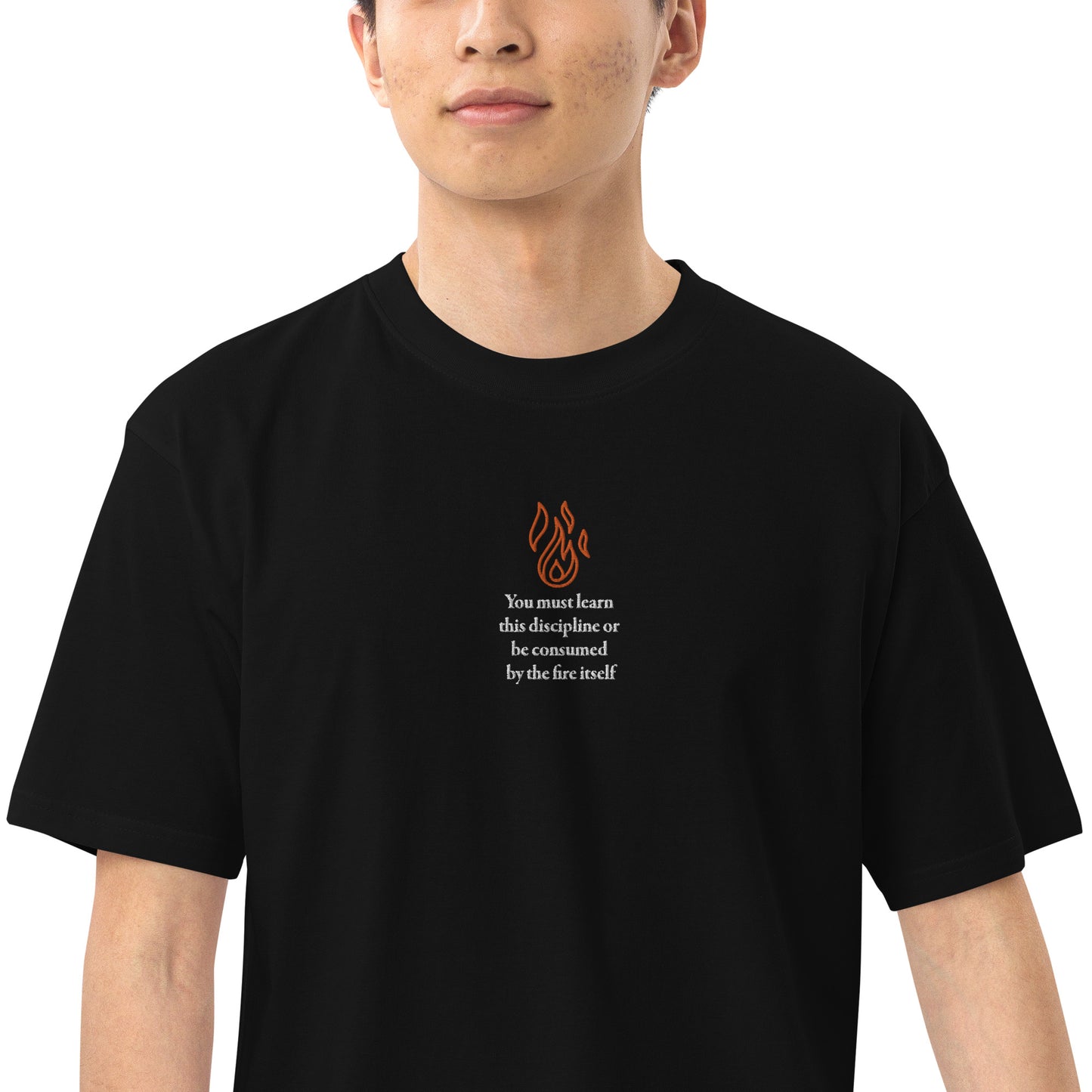 The Fire Itself Men’s premium heavyweight tee