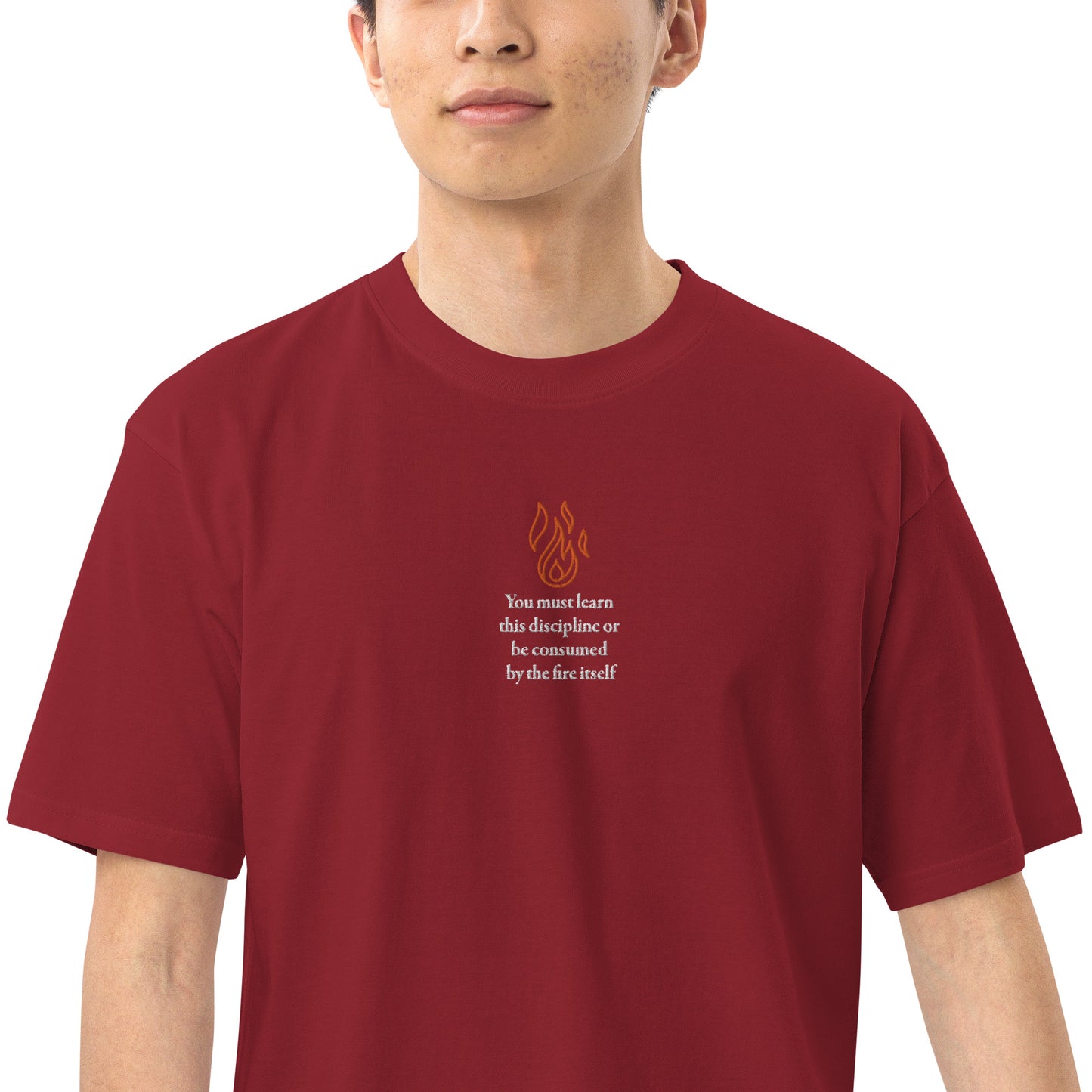 The Fire Itself Men’s premium heavyweight tee