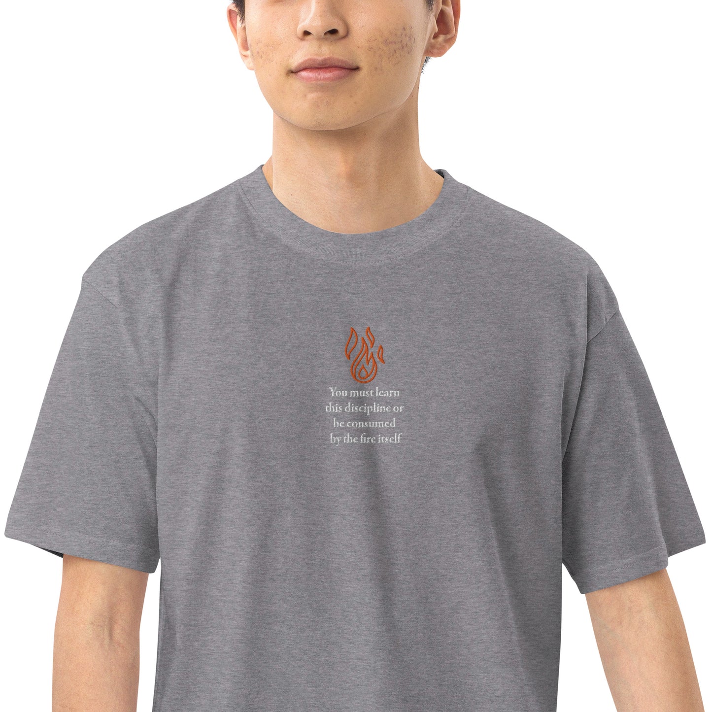 The Fire Itself Men’s premium heavyweight tee