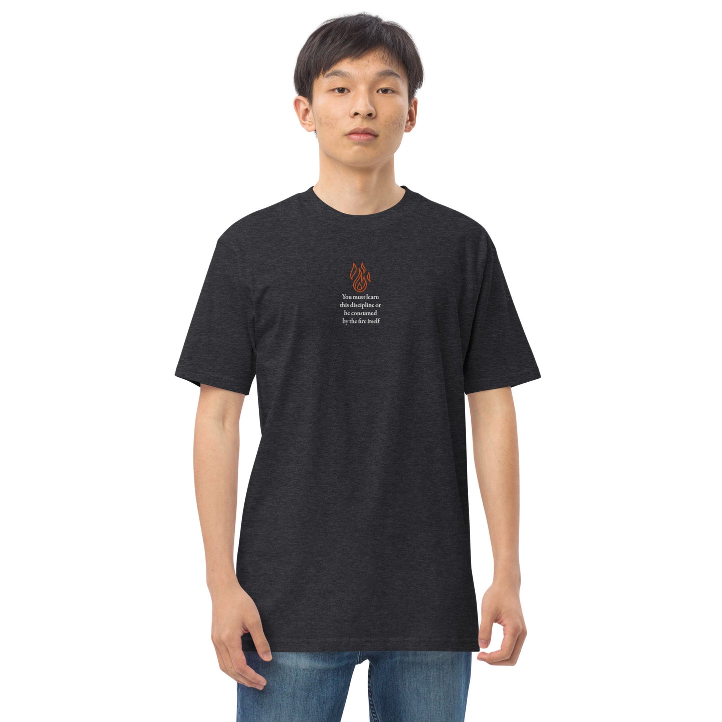 The Fire Itself Men’s premium heavyweight tee