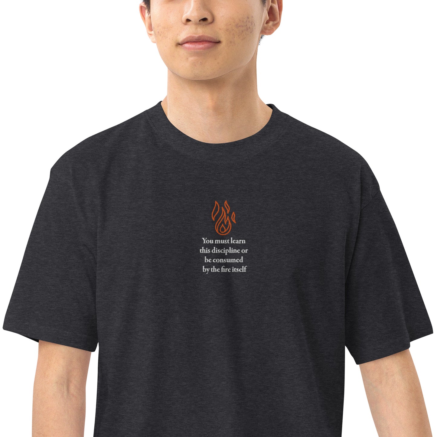 The Fire Itself Men’s premium heavyweight tee