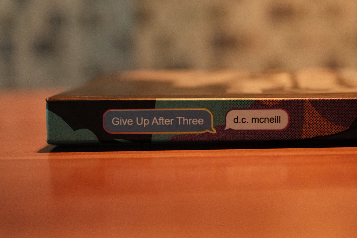 Give Up After Three Premium Hardback